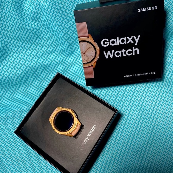 Samsung Accessories - Galaxy Watch Rose Gold 42mm BT+Lte